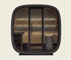 Leil® Buitensauna - Round Cube® MINI